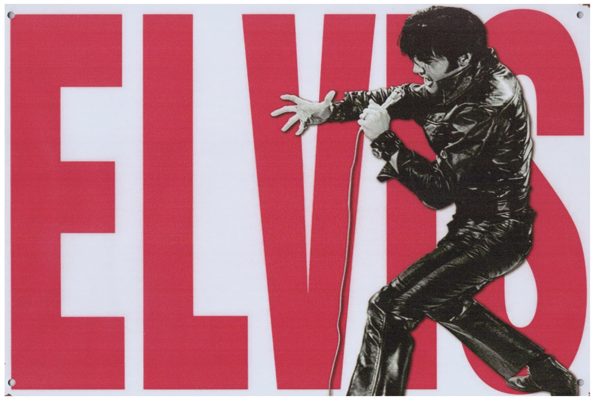 Elvis Red - Old-Signs.co.uk