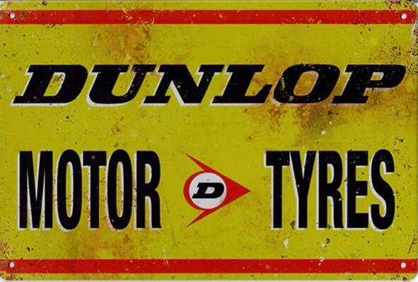 Goodyear Motor Tyres - Old-Signs.co.uk
