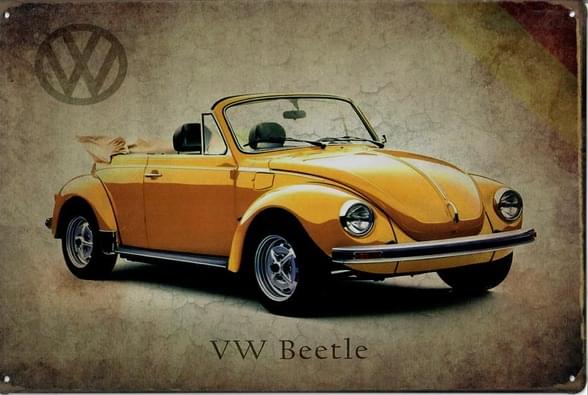 VW Beetle - Old-Signs.co.uk