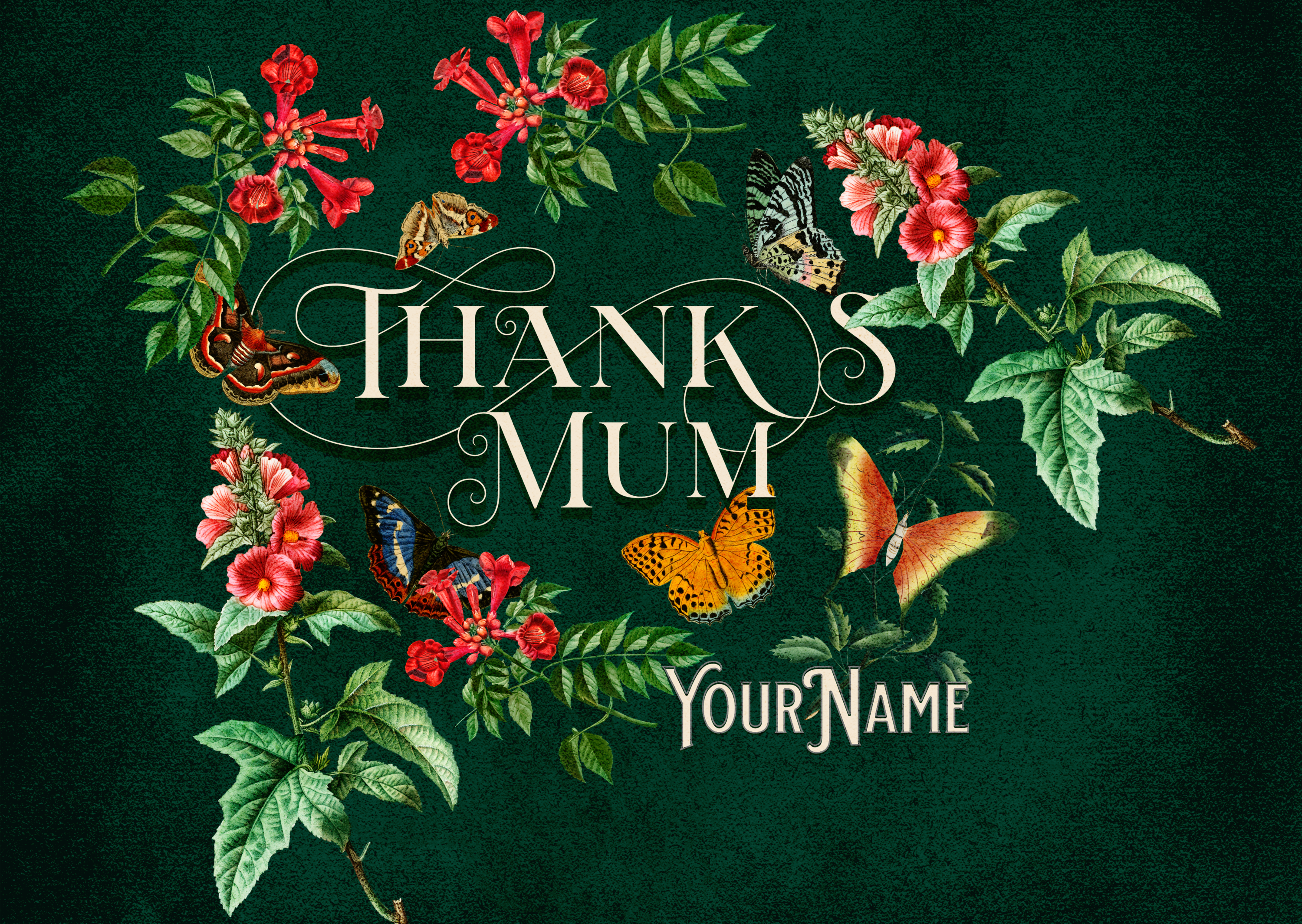 Thank You Mum - Old-Signs.co.uk