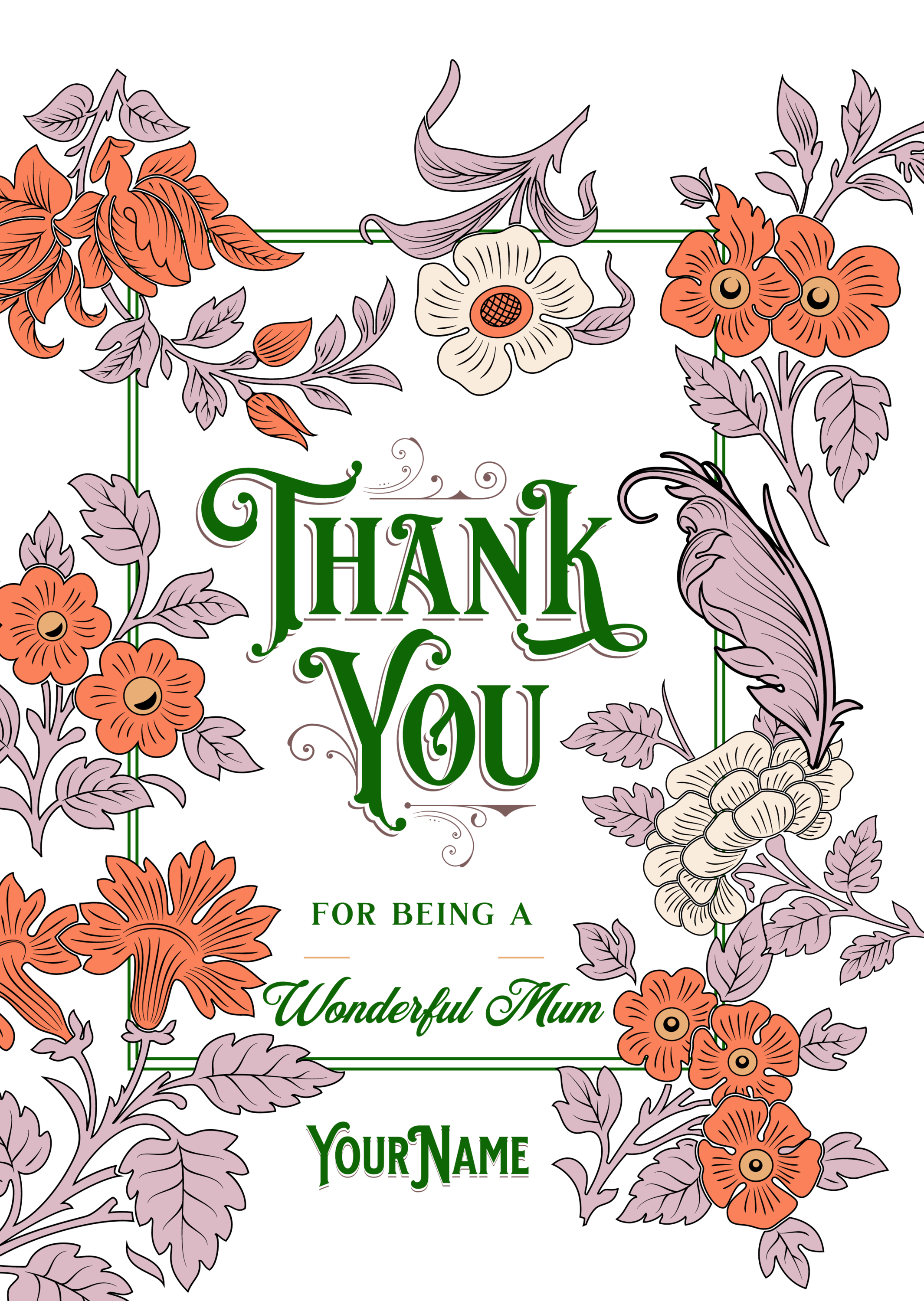 Thank You Mum - Old-Signs.co.uk